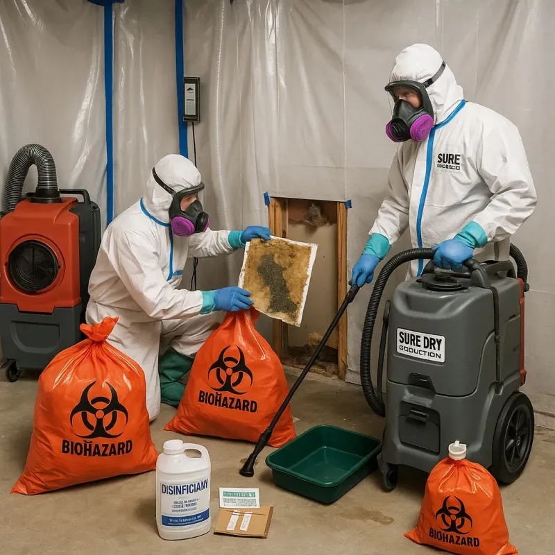 Contaminated Water Handling Protocols process in Pratt County, KS